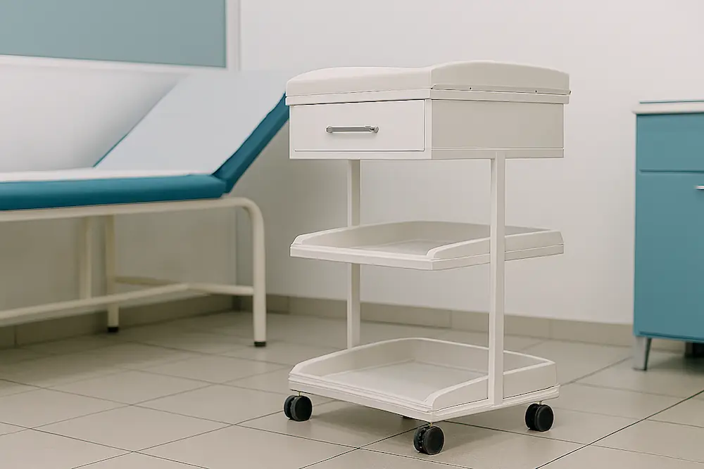 کاربردهای حرفه‌ای ترالی زیبایی تک کشو