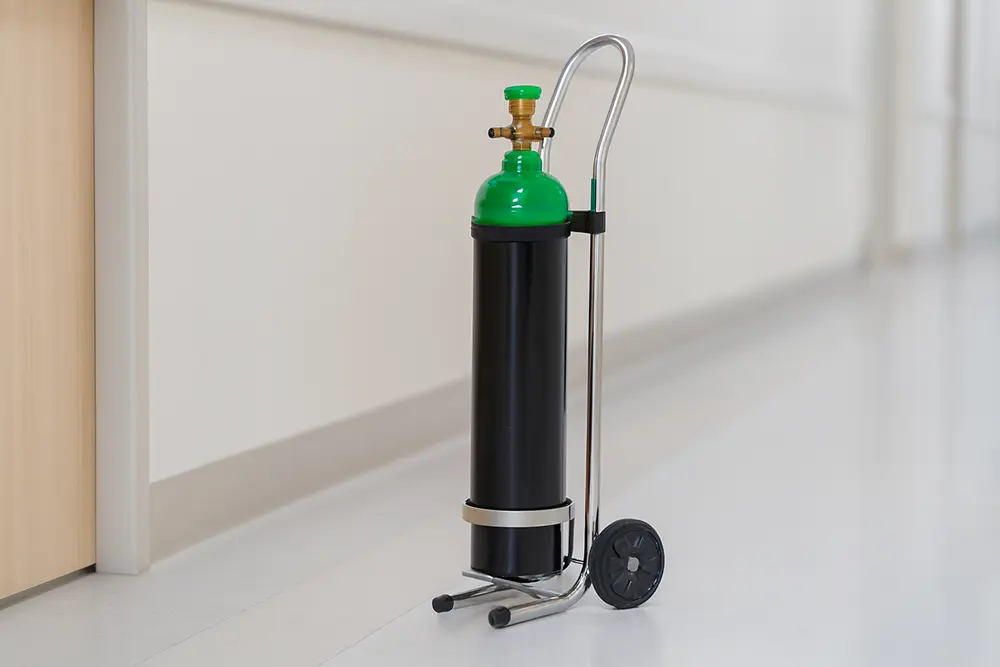 اهمیت استفاده از ترالی حمل کپسول 10 لیتری در