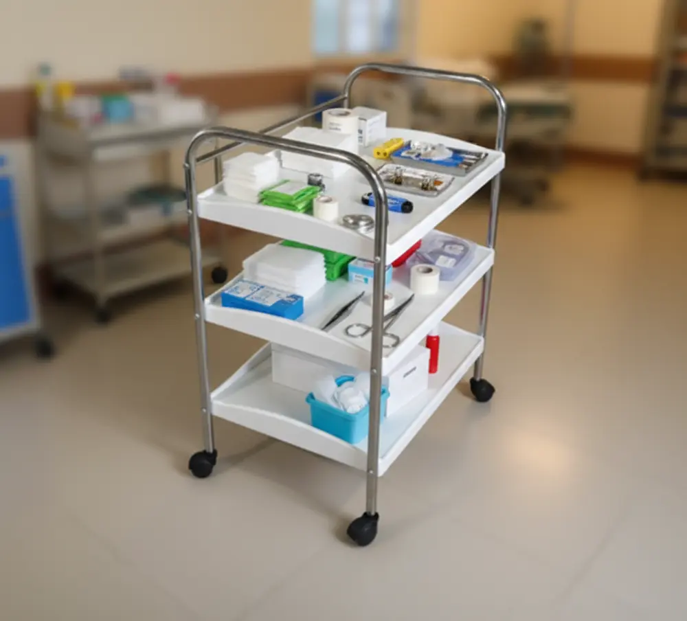 تصویر اهمیت استفاده از ترالی پانسمان