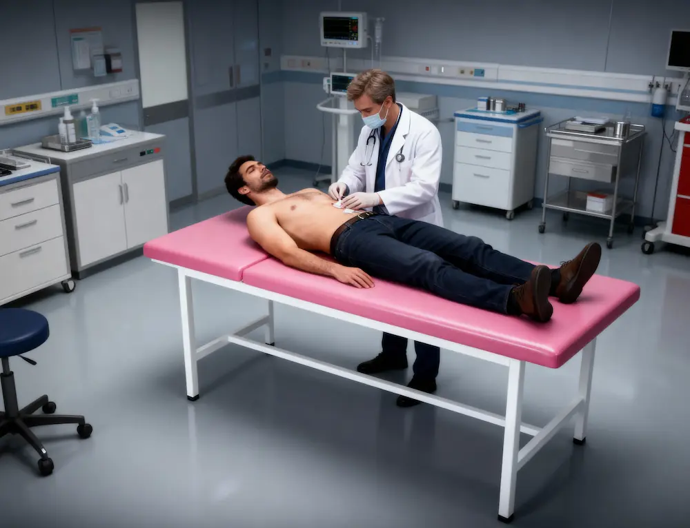 تصویر بررسی قیمت تخت معاینه