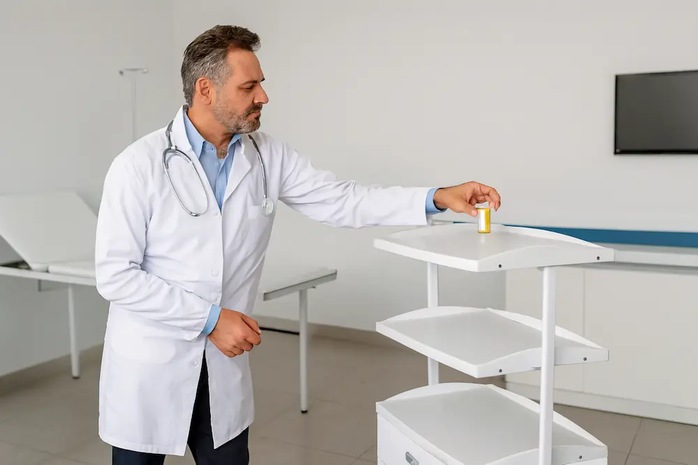 کاربرد حرفهای در سالنهای زیبایی ترالی زیبایی دو کشو