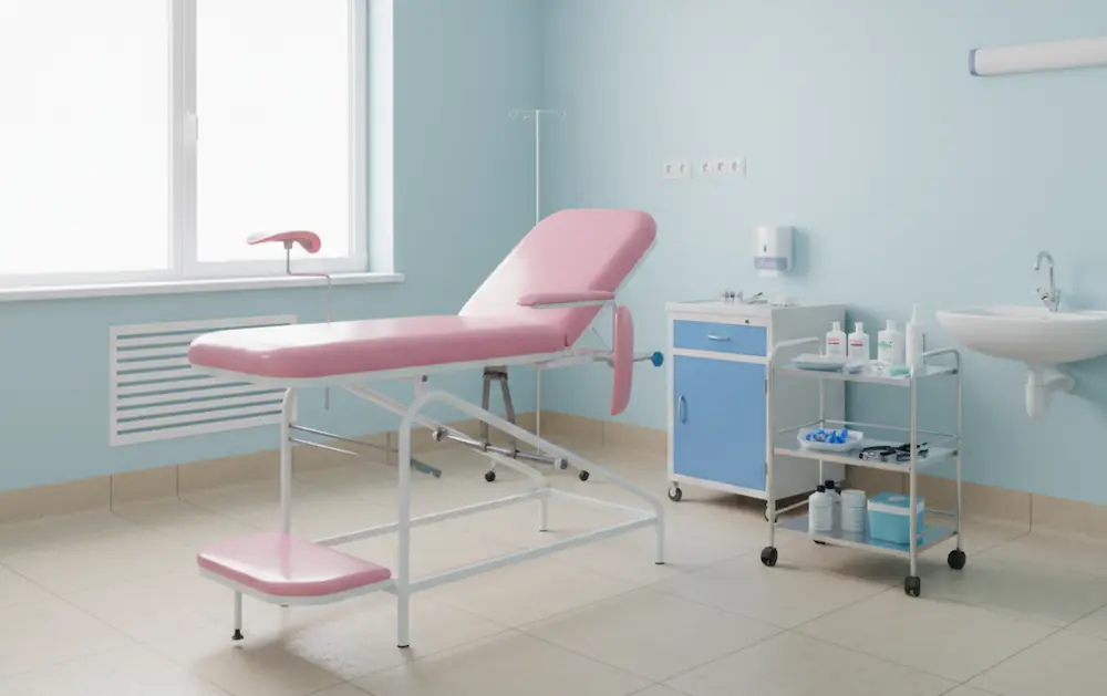 کاربردهای تخصصی تخت ژینیکولوژی مکانیکی مدل B