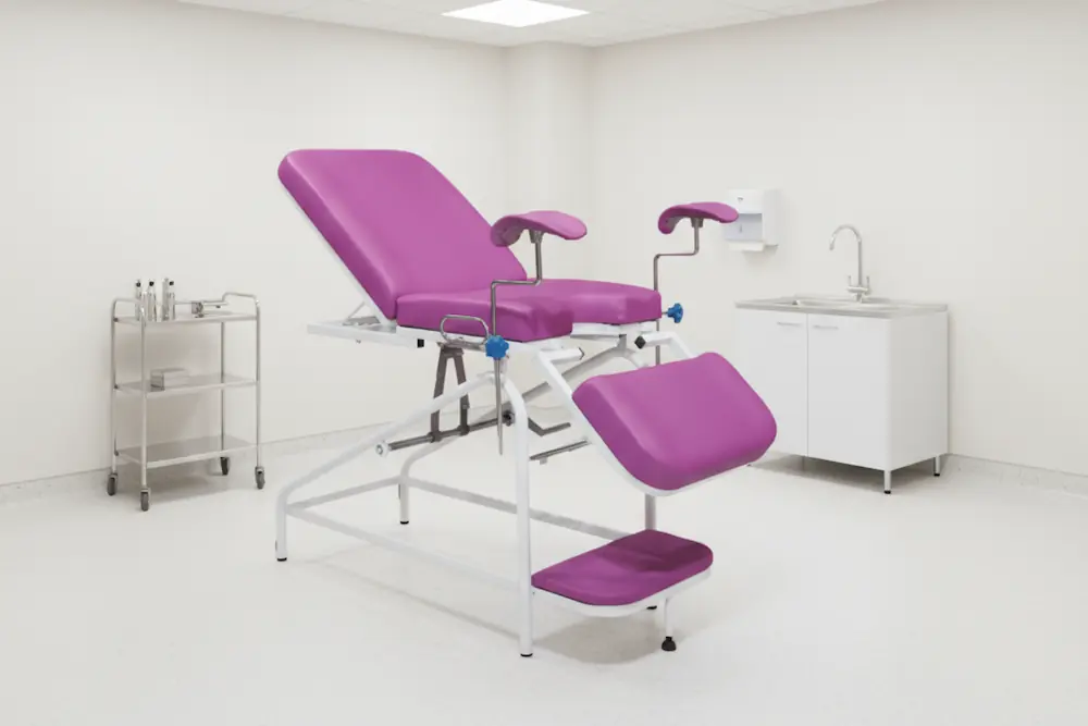 نکات ایمنی و بهداشتی هنگام استفاده از تخت ژینیکولوژی مکانیکی مدل A