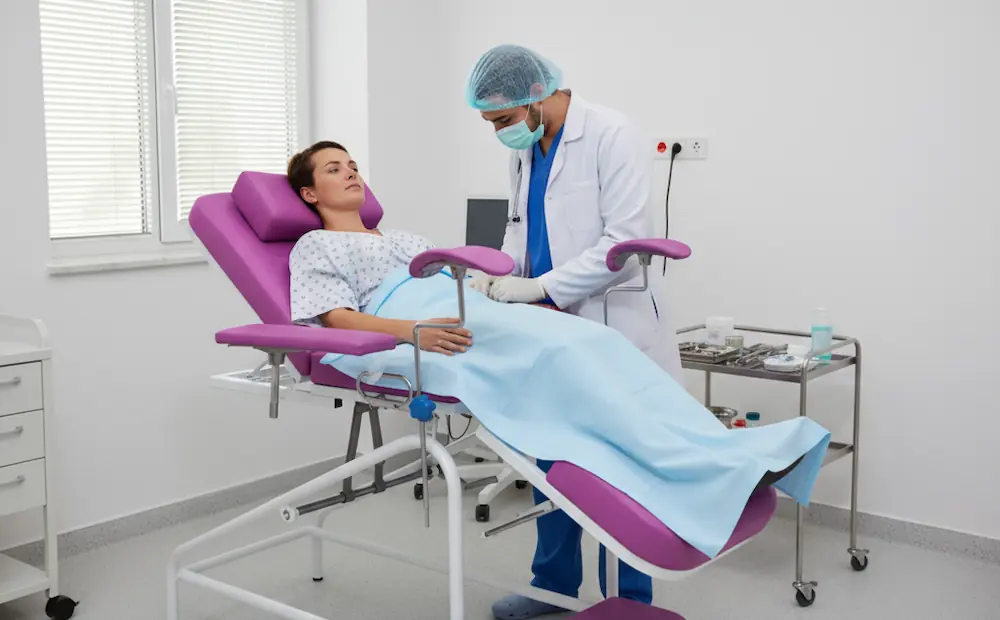 اهمیت ارگونومی و راحتی بیمار در تخت ژینیکولوژی مکانیکی مدل A