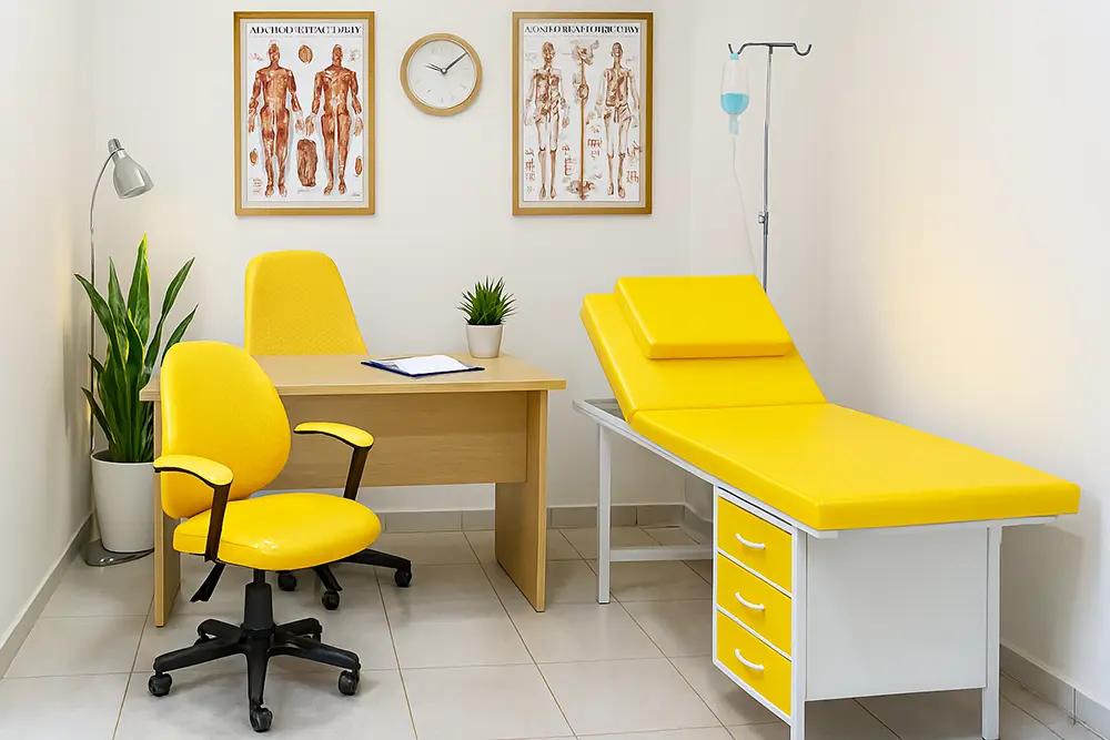 کاربردهای تخت معاینه مدل PAB در کلینیک ها