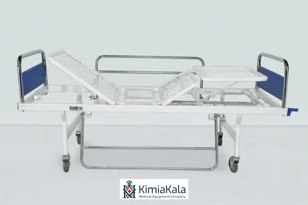 تخت بیمارستانی سه شکن