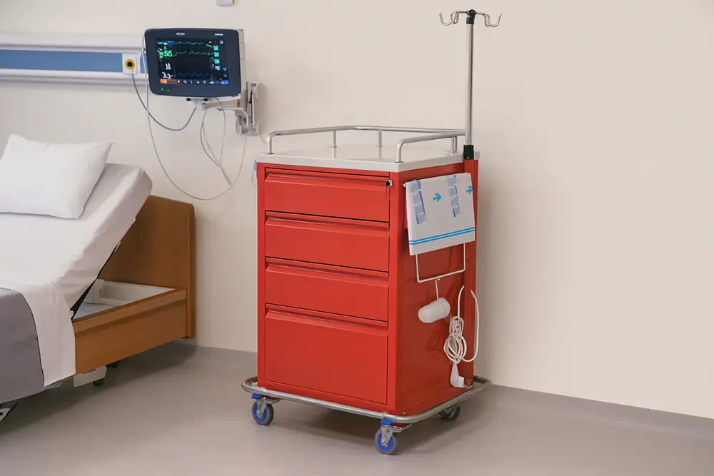 مهم ترین ویژگی‌ها و امکانات ترالی اورژانسی 4 کشو