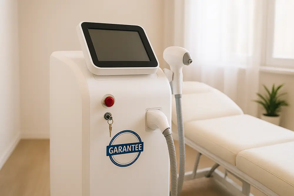 بررسی برند و گارانتی دستگاه لیزر موهای زائد