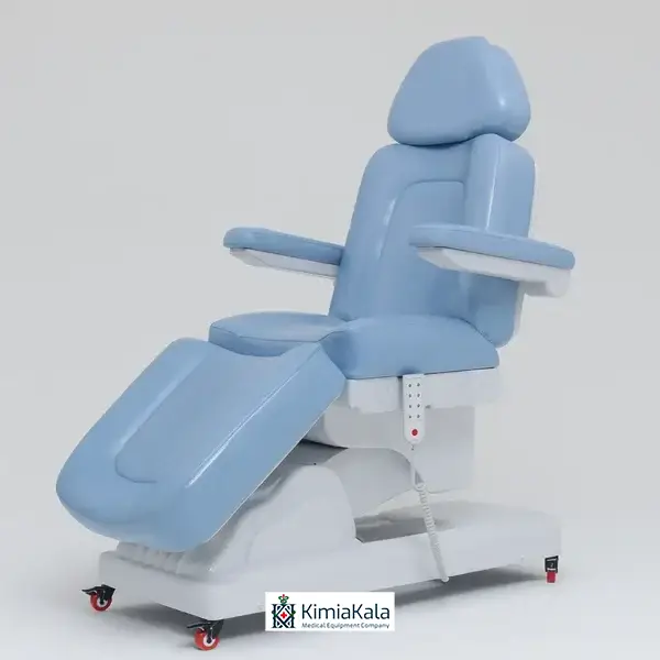 تخت سه موتوره دسته متحرک پوست و مو