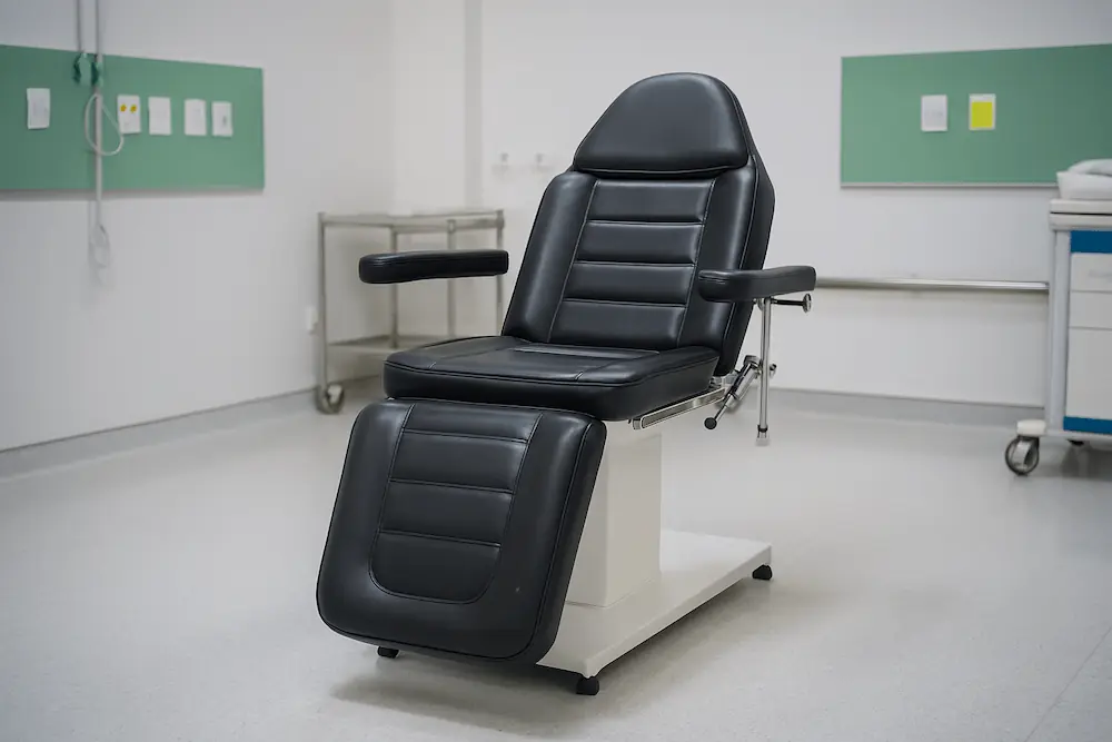 تخت سه شکن پوست و زیبایی