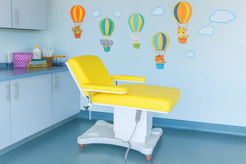 نقش تخت نمونه گیری اطفال در سرعت عمل کادر درمان