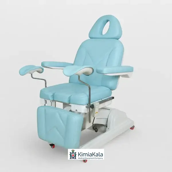 تخت ژنیکولوژی دسته متحرک زیبایی