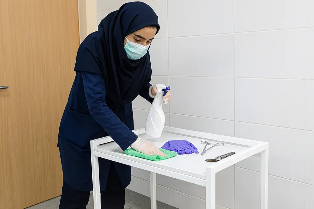  روش های صحیح ضدعفونی و نظافت ترالی