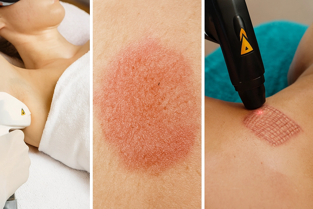 روش های کاهش عوارض لیزر موهای زائد