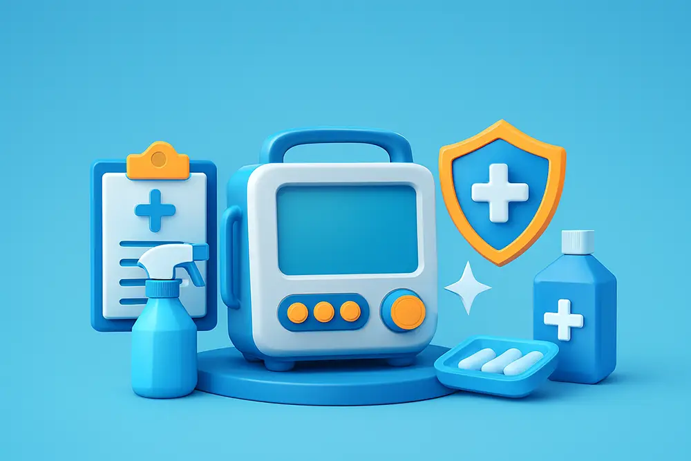 نگهداری و ضدعفونی دستگاه های پزشکی