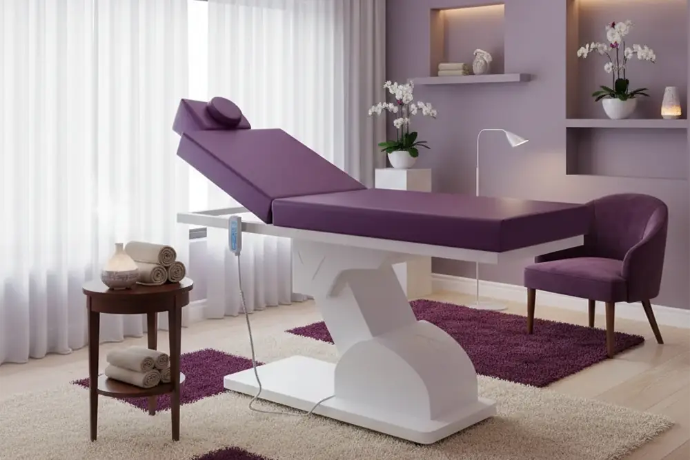 تخت دو موتوره ماساژ و لیزر یکی از ارَزان ترین تخت ماساژَ