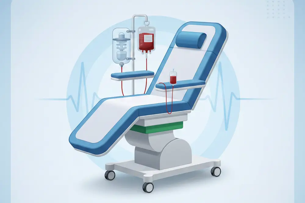 ارزان ترین تخت دیالیز و خونگیری | راهنمای خرید مقرون به صرفه و استاندارد
